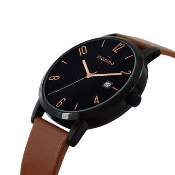 Maxima ATTIVO Men Black Dial Analogue Watch - 67070LMGB